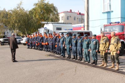 Внимание! В п. Увельском проходят командно-штабные учения