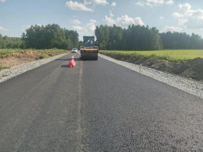 Обновляются дороги до населённых пунктов округа