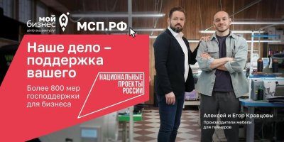 «Наше дело – поддержка вашего»: как нацпроект «Эффективная и конкурентная экономика» помогает бизнесу
