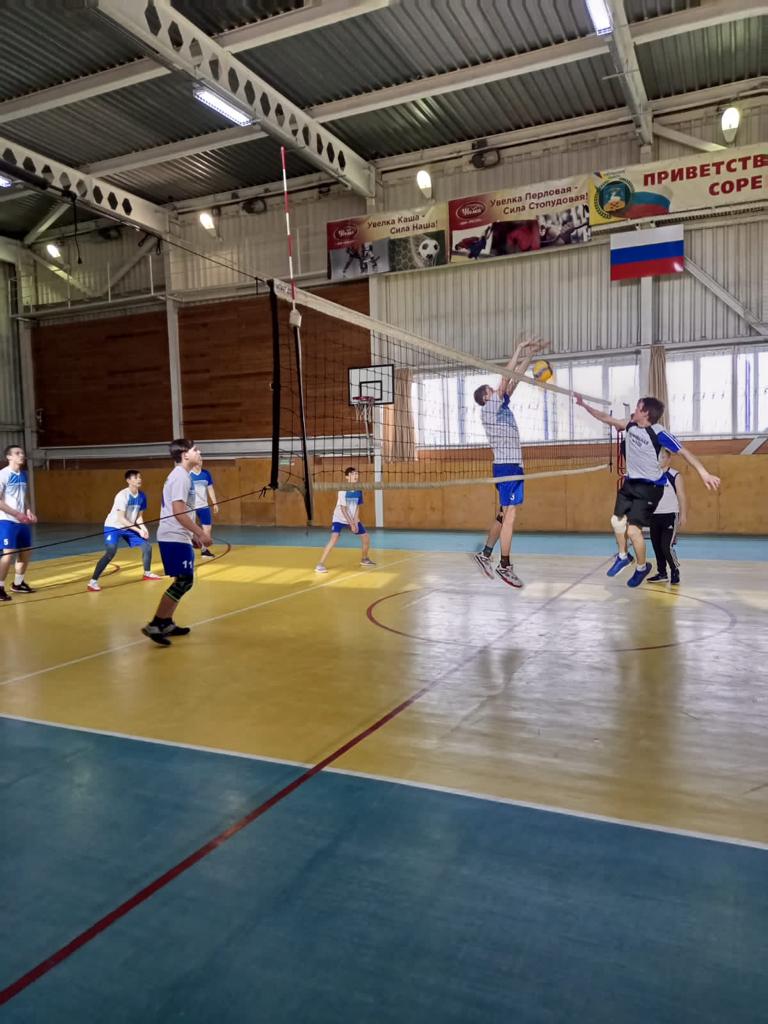 Первенство Увельского района по волейболу среди юношей. 