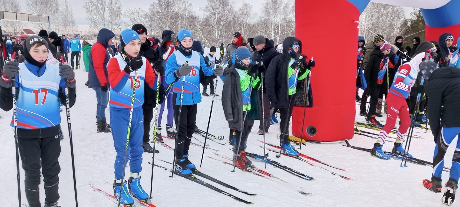 открытые соревнования Красноармейского района по лыжным гонкам памяти А.В. Трапезникова.