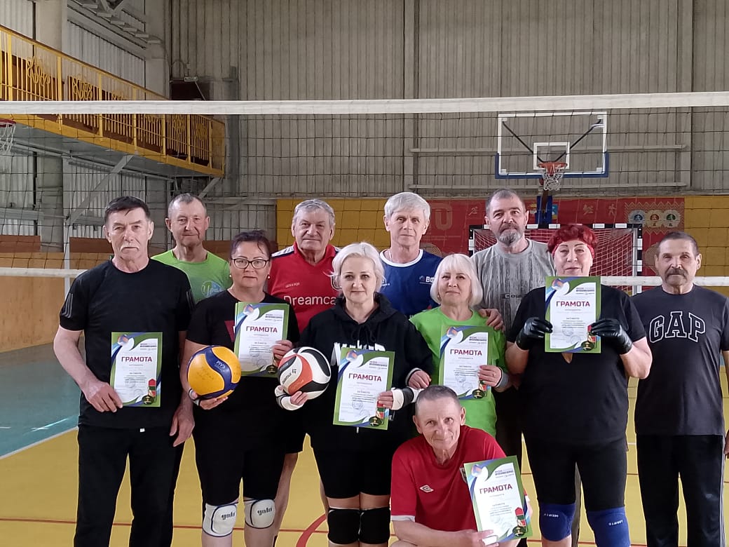 Турнир по волейболу среди ветеранов на приз Дня Пограничника