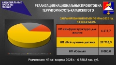 РЕАЛИЗАЦИЯ НАЦИОНАЛЬНЫХ ПРОЕКТОВ В УСТЬ-КАТАВСКОМ ГОРОДСКОМ ОКРУГЕ В 2025 ГОДУ.