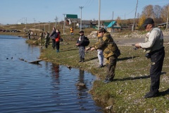 В Усть-Катаве прошли соревнования по спиннинговому биатлону 