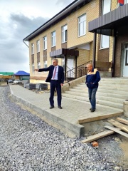 Работы по благоустройству территории школы №4 на контроле у главы округа.