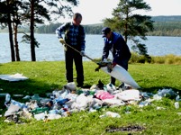 Субботник на Сугомакской поляне и в прибрежной зоне озера Сугомак 