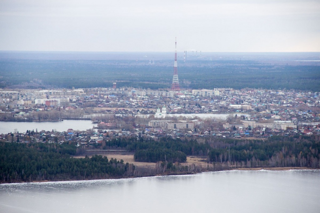 Фото кыштым сверху