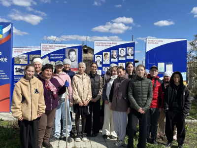 Субботник на объекте благоустройства