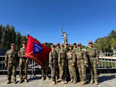  На Мамаевом Кургане объявили победителей финала игры «Зарница 2.0» в старшей возрастной категории