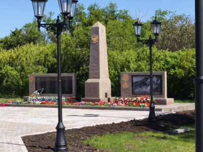 В поселке Каменском открылся новый памятник по программе «Инициативное бюджетирование»