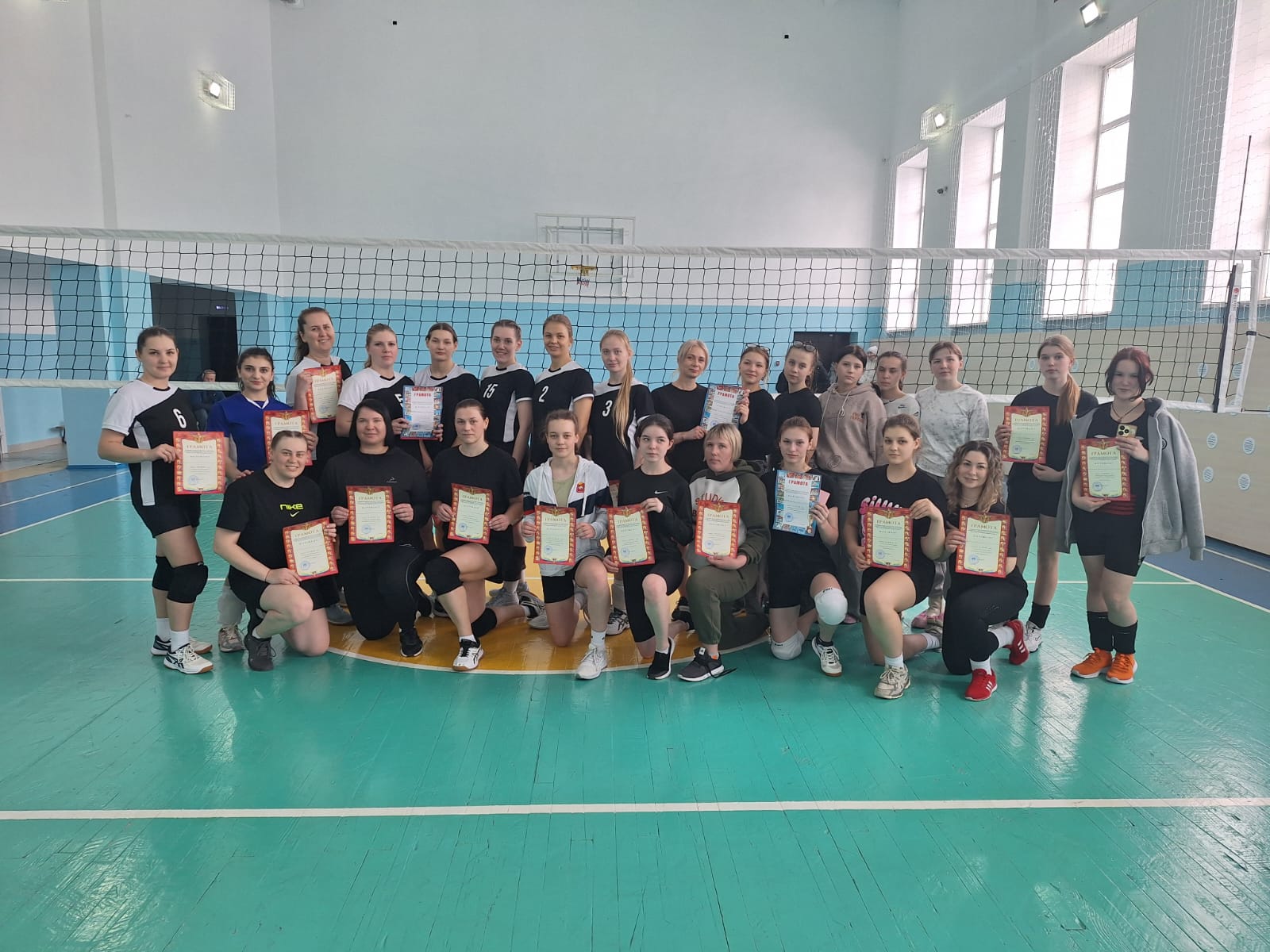Чемпионат Увельского района по волейболу среди женских команд.