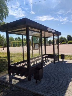 Новая остановка по инициативному проекту появилась в поселке Увельском