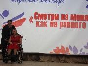 Габова Анна с волонтером  Богуш О.С. п. Березовка