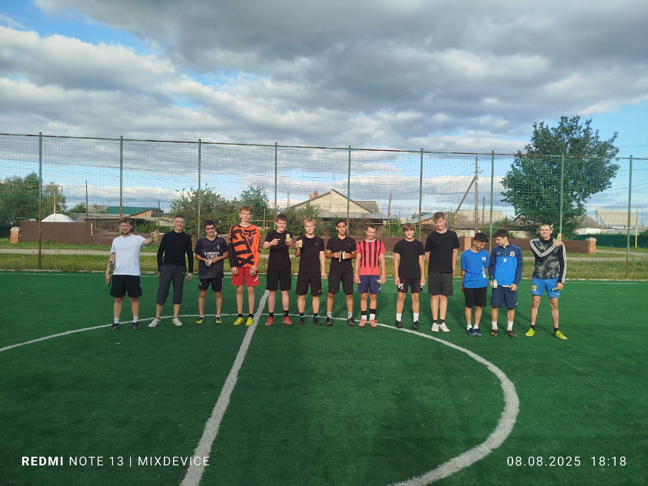Прошел здоровый футбол среди молодежи
