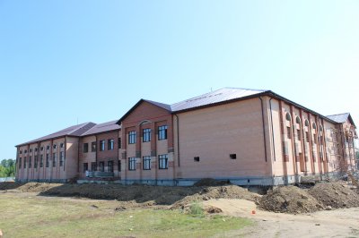 В селе Кичигино полным ходом идет строительство нового учреждения культуры  