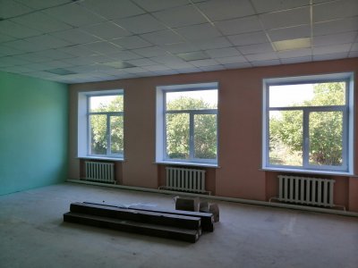 Идет обновление школы в селе Мордвиновка