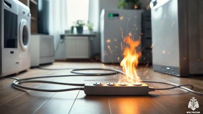 Будьте внимательны с электроприборами! Не допустите возгораний и трагедии! 