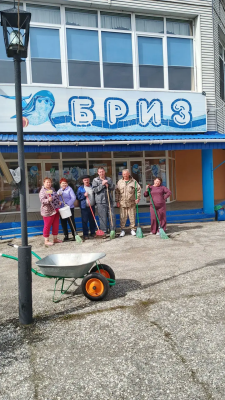 Готовимся к благоустройству территории у бассейна!