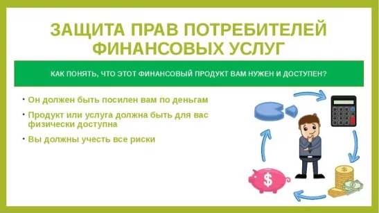 ПАМЯТКА: ЗАЩИТА ПРАВ ПОТРЕБИТЕЛЕЙ ФИНАНСОВЫХ УСЛУГ