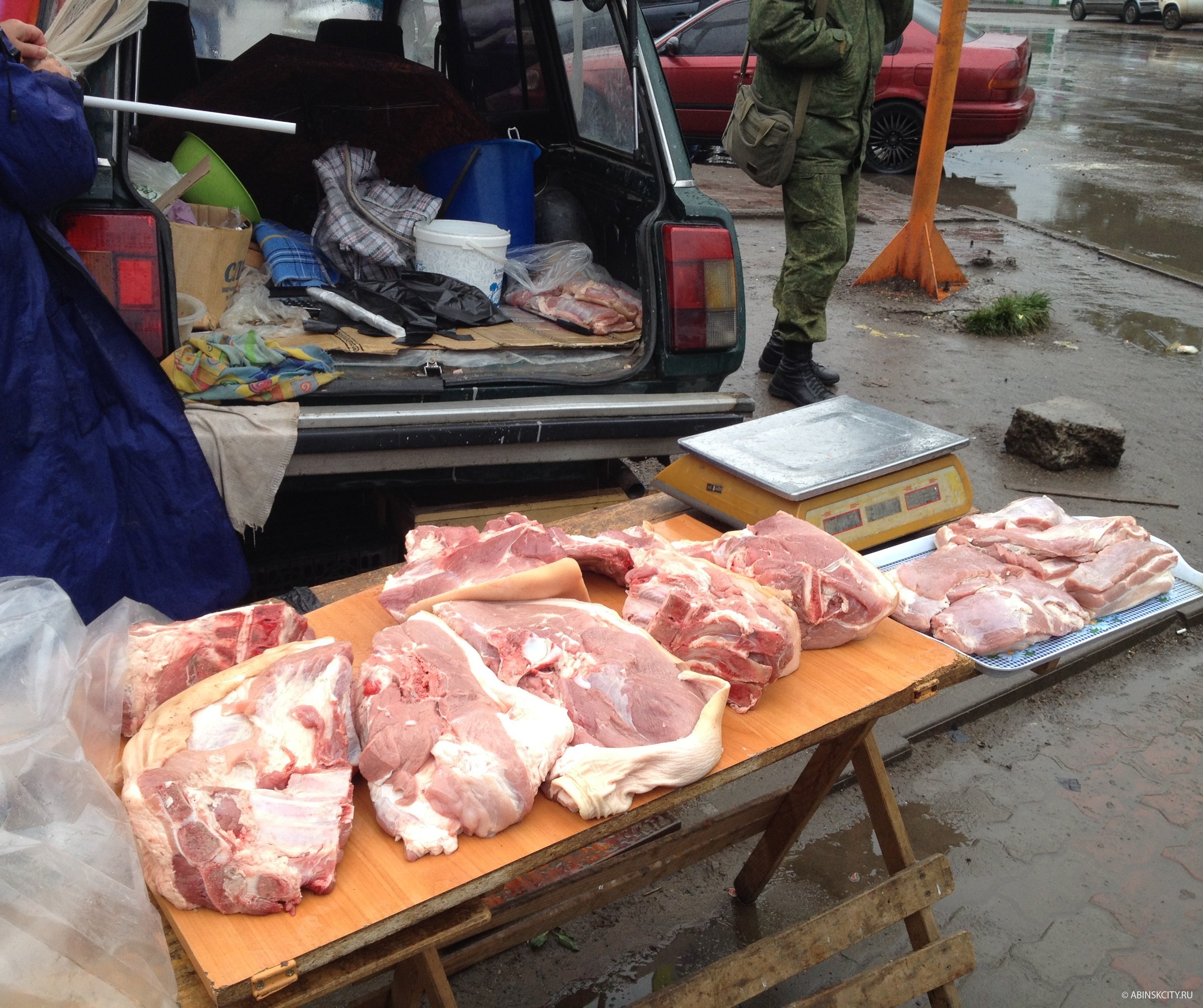 Не покупайте мясо в несанкционированных точках продажи!