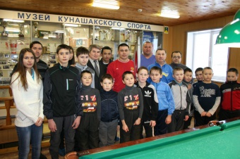 Факел Олимпиады 2014 в Кунашаке