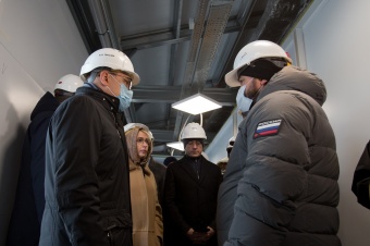 В новой инфекционной больнице готовятся к сдаче первые корпуса