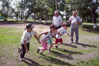 Старты юных легкоатлетов в Халитово