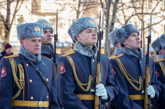 Сотрудники Челябинской таможни приняли участие в церемонии, посвященной Дню памяти воинов-интернационалистов