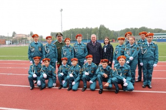 глава района Сибагатулла Аминов поздравил с днем знаний!.