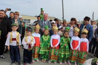 День защиты детей в Кунашаке.