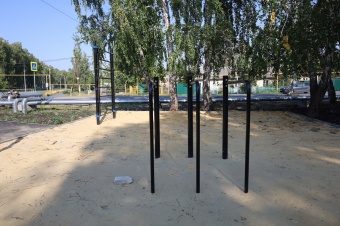 В Кунашаке завершены работы по благоустройству первого микрорайона