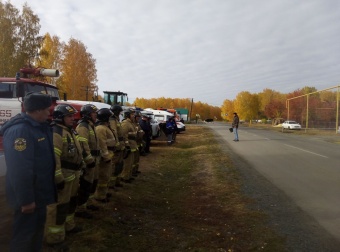 Сегодня в Кунашакском районе проходит Всероссийская тренировка по ликвидации условной чрезвычайной ситуации.