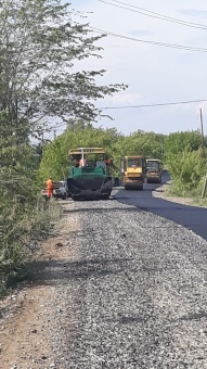 В рамках национального проекта "Безопасные дороги" проводится ремонт по всему району.