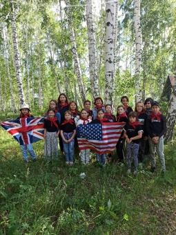 Первый английский отряд в ДОЛ им.Баймурзина Small steps – big results!