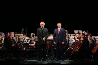 В Челябинске выступил симфонический оркестр Мариинского театра под управлением Валерия Гергиева