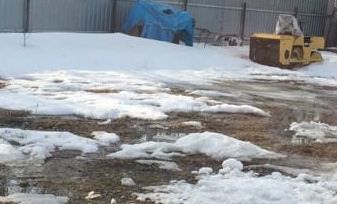 В Кунашак пришла большая вода: