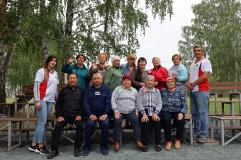 Ветераны испытали свои силы в сдаче норм ГТО 