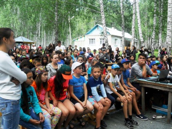 Акция КДН и ЗП "Подросток" в Кунашакском лагере им. Г.И. Баймурзина