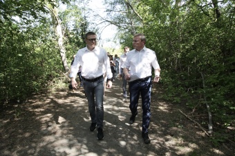 Губернатор Челябинской области Алексей Текслер с рабочим визитом посетил Копейск