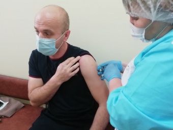 Выездные пункты вакцинации от коронавируса в деле! 