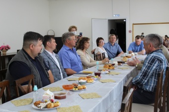 Предприниматели на завтраке с главой Кунашакского района