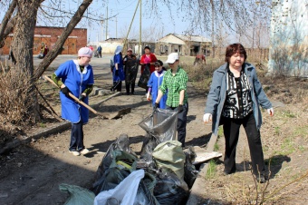 За чистоту в наших селах и деревнях