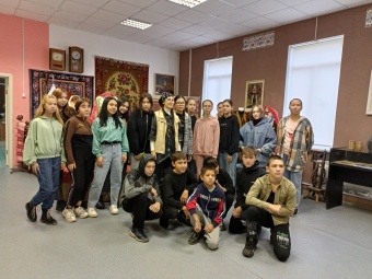 Туристическая экскурсия школьников по Кунашакскому району