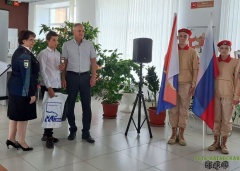 Юные устькатавцы получили паспорта 