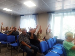 В актовом зале администрации округа прошли общественные обсуждения