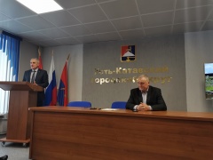 В округе состоялось очередное оперативно-информационное совещание 