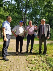 Определены первоочередные работы по благоустройству территории учреждений центральной части города.