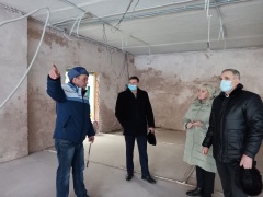 Глава округа проверил ход ремонтных работ в Детском оздоровительном лагере «Ребячья Республика»