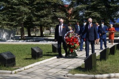 В Усть-Катаве возложение венков прошло с соблюдением масочного режима 