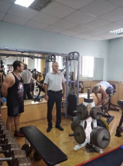 Тренажерный зал Спортивно-оздоровительного комплекса пополнился новым оборудованием